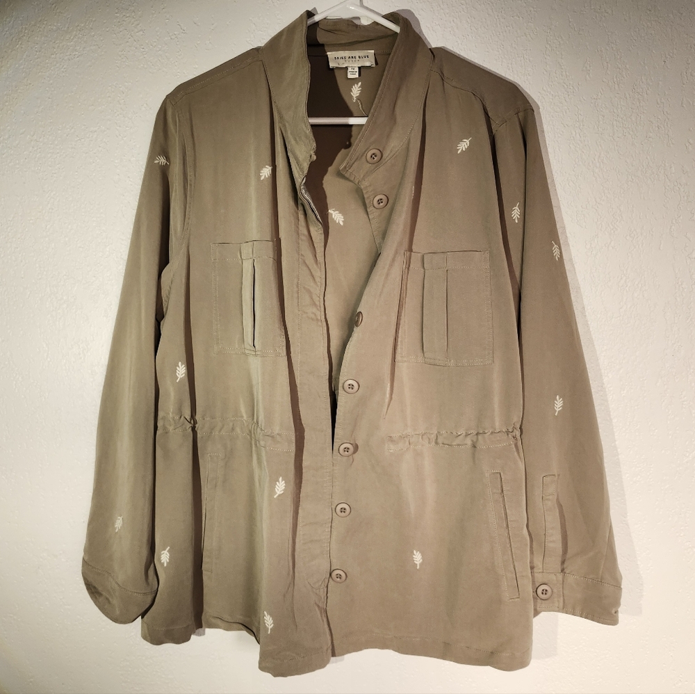 Taupe Twill Jacket